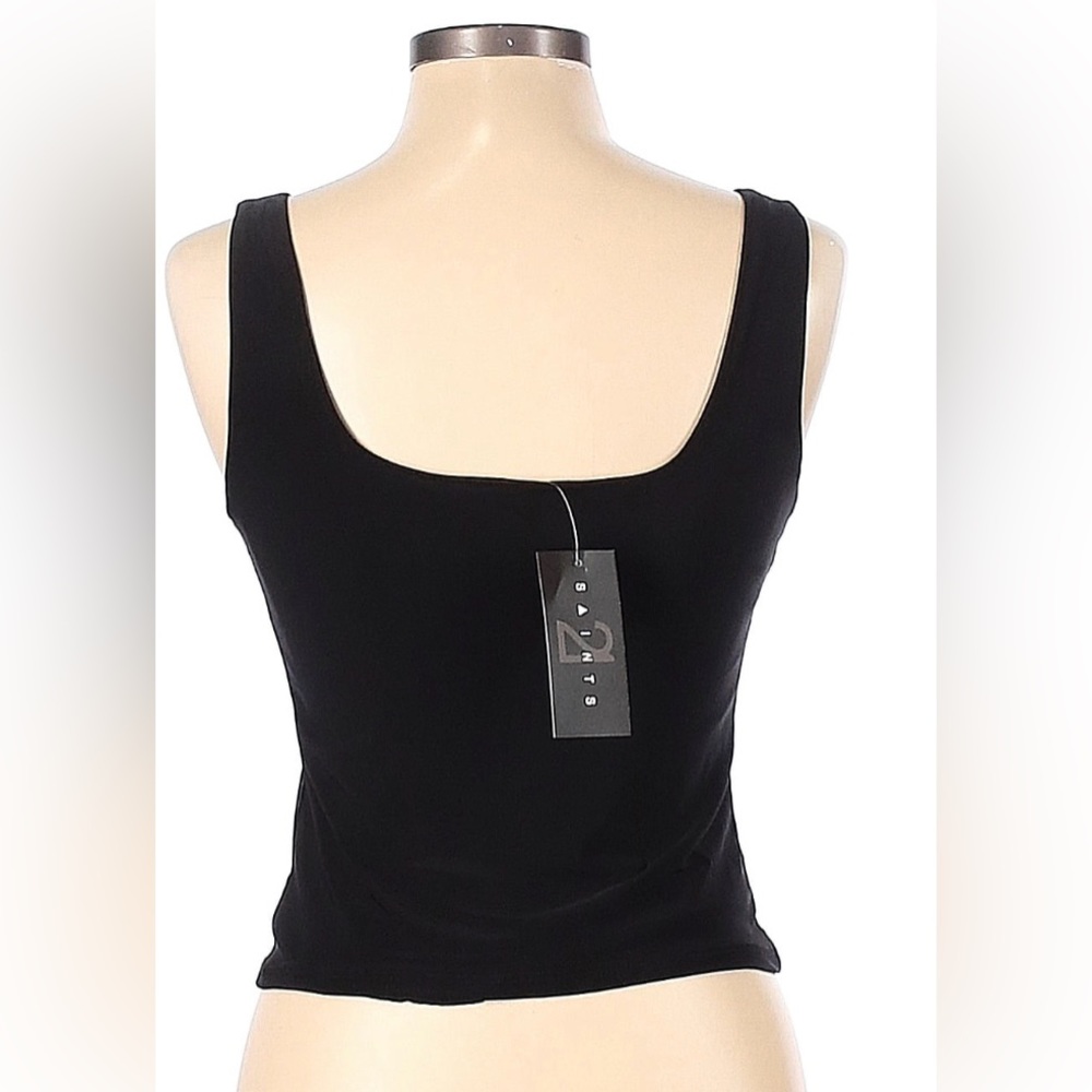 21 Saints Black Tank Top